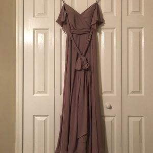 Bridesmaid dress wore one time on 7/14/18.
